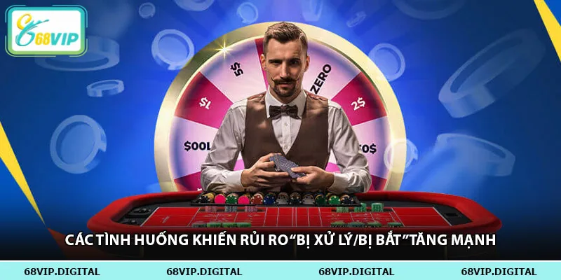 Các tình huống khiến rủi ro “bị xử lý/bị bắt” tăng mạnh